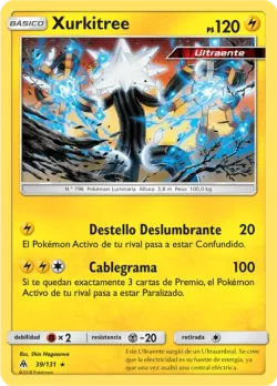 Xurkitree #39/131 · Pokémon