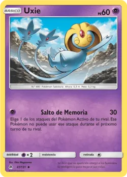 Uxie #41/131 · Pokémon
