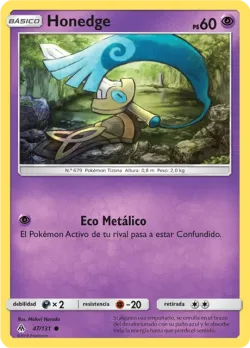 Honedge #47/131 · Pokémon