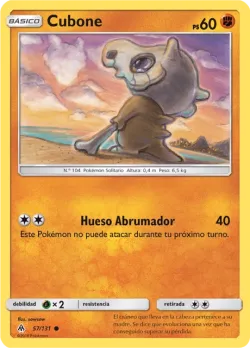 Cubone #57/131 · Pokémon