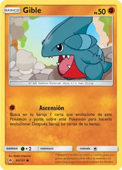 Gible #60/131 · Pokémon