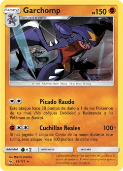 Garchomp #62/131 · Pokémon