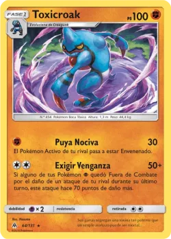 Toxicroak #64/131 · Pokémon