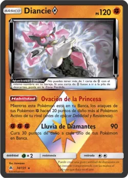 Diancie ◇ #74/131 · Pokémon