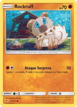 Rockruff #75/131 · Pokémon