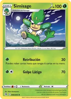 Simisage #008/264 · Pokémon