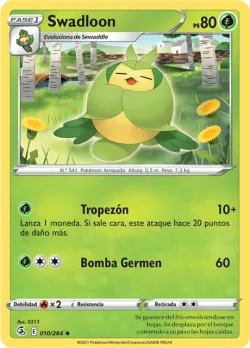Swadloon #010/264 · Pokémon