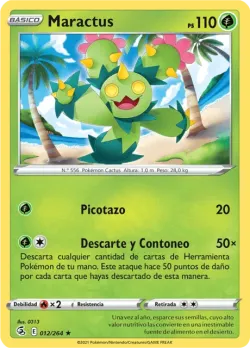 Maractus #012/264 · Pokémon