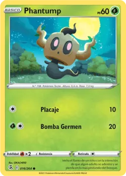 Phantump #016/264 · Pokémon