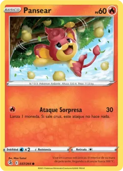 Pansear #037/264 · Pokémon