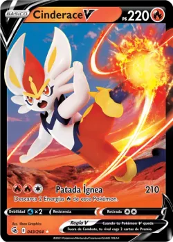 Cinderace V #043/264 · Pokémon