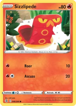 Sizzlipede #046/264 · Pokémon
