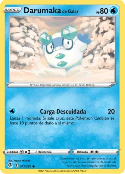 Galarian Darumaka #071/264 · Pokémon