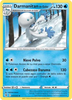 Galarian Darmanitan #072/264 · Pokémon