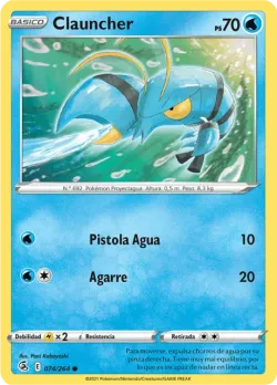 Clauncher #074/264 · Pokémon