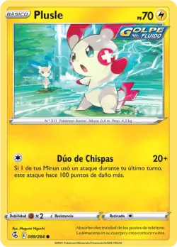 Plusle #089/264 · Pokémon