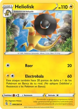 Heliolisk #099/264 · Pokémon