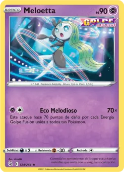 Meloetta #124/264 · Pokémon