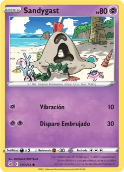 Sandygast #125/264 · Pokémon