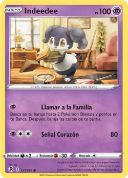 Indeedee #127/264 · Pokémon