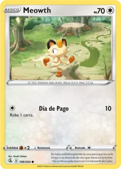 Meowth #199/264 · Pokémon