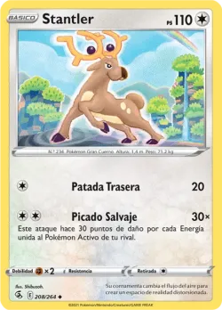 Stantler #208/264 · Pokémon