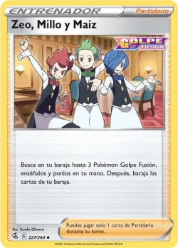 Chili & Cilan & Cress #227/264 · Pokémon