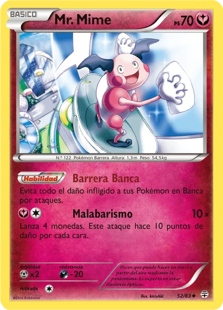 Mr. Mime 「GEN 052」「ES」