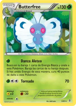 Butterfree #5/83 · Pokémon