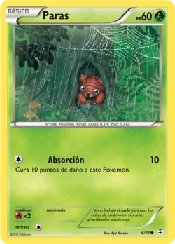 Paras #6/83 · Pokémon
