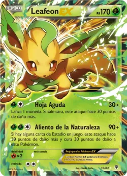 Leafeon-EX #10/83 · Pokémon