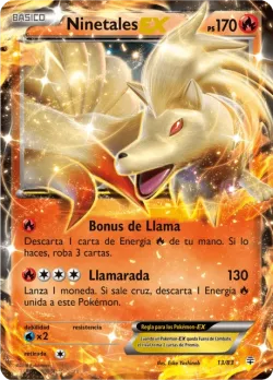 Ninetales-EX #13/83 · Pokémon