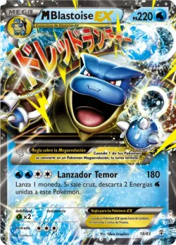 M Blastoise-EX #18/83 · Pokémon
