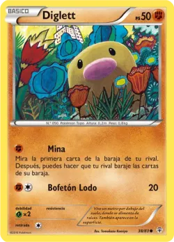 Diglett 「GEN 038」「ES」