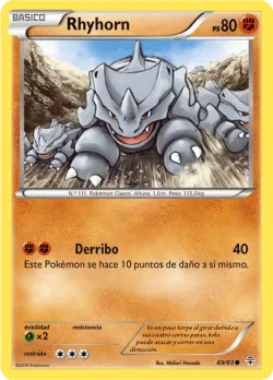 Rhyhorn 「GEN 049」「ES」
