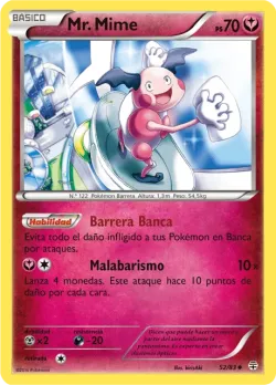 Mr. Mime 「GEN 052」「ES」