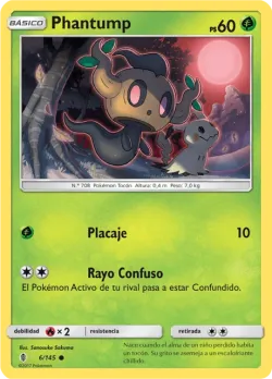 Phantump #6/145 · Pokémon