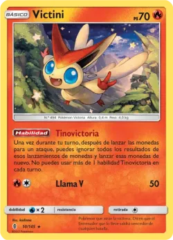 Victini #10/145 · Pokémon
