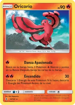 Oricorio #14/145 · Pokémon