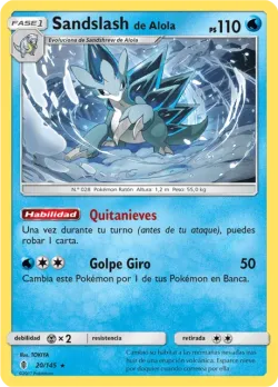 Alolan Sandslash #20/145 · Pokémon