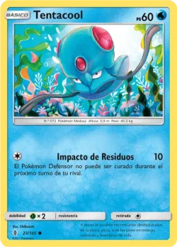 Tentacool #23/145 · Pokémon