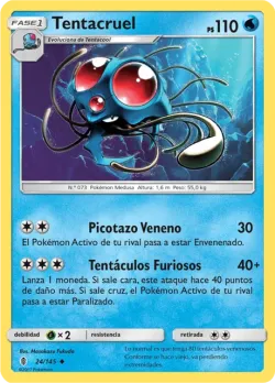 Tentacruel #24/145 · Pokémon