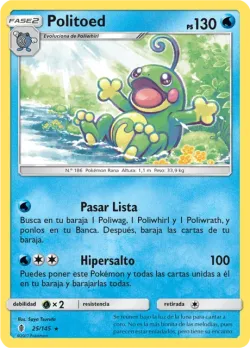 Politoed #25/145 · Pokémon