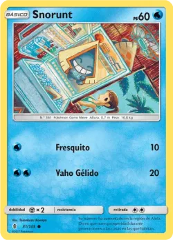 Snorunt #31/145 · Pokémon