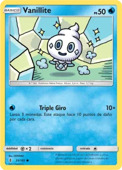 Vanillite #33/145 · Pokémon