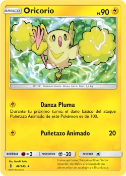 Oricorio #46/145 · Pokémon