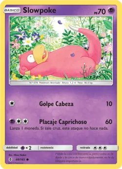 Slowpoke #48/145 · Pokémon