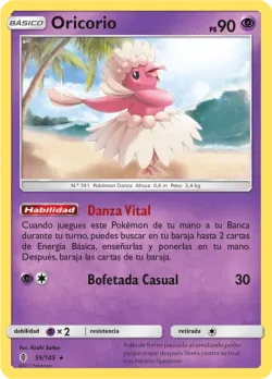 Oricorio #55/145 · Pokémon