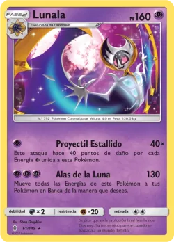 Lunala #61/145 · Pokémon