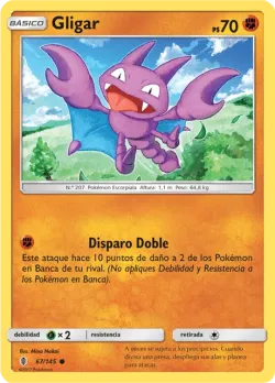 Gligar #67/145 · Pokémon